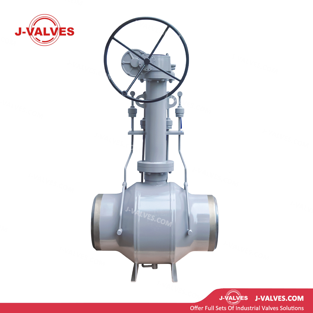 Buried Fully Welded Trunnion Mounted Ball Valve