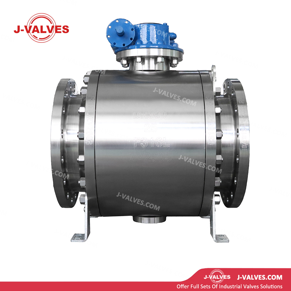 DN300 F316L Stainless Steel Trunnion Mounted Ball Valve
