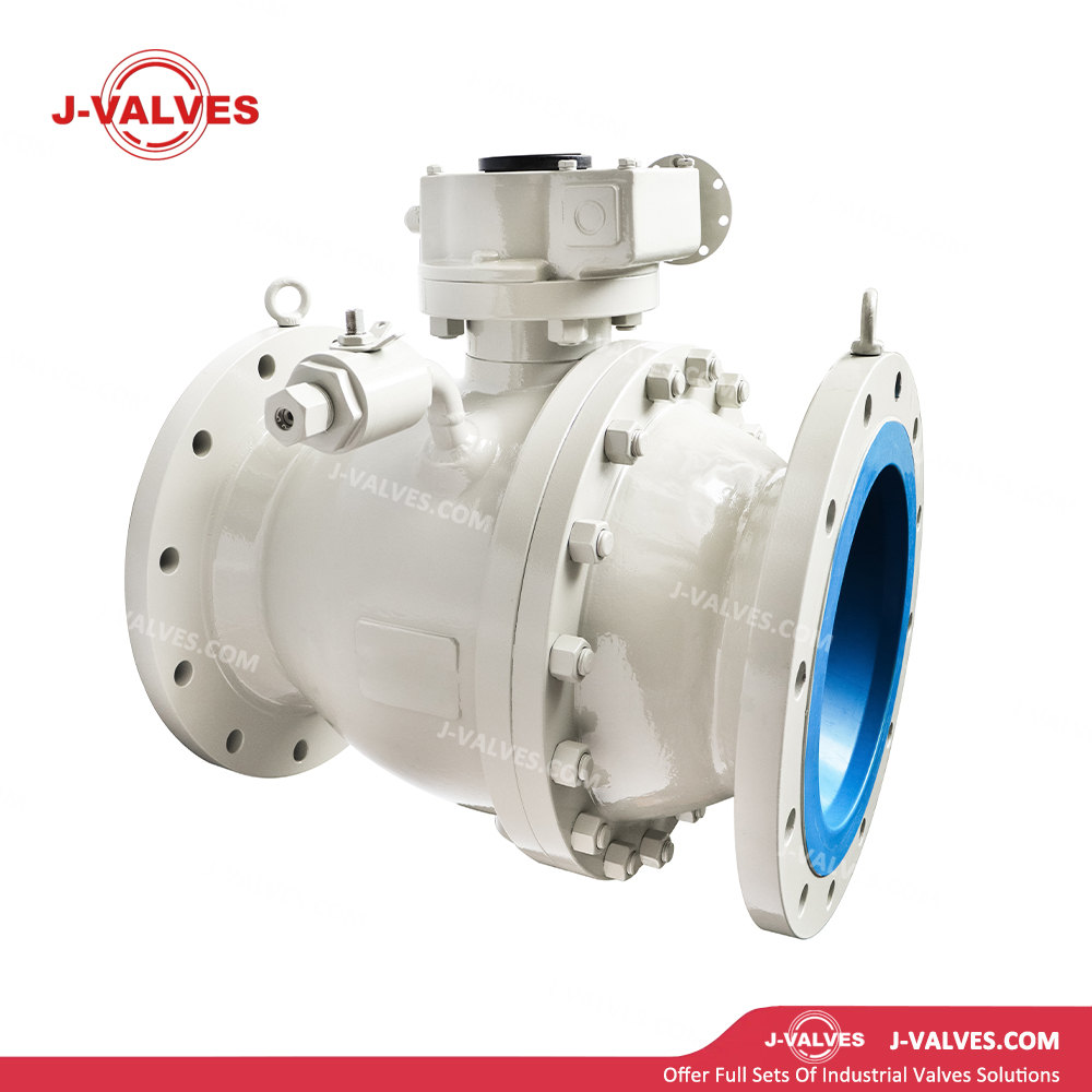 12x10" WCB Trunnion Ball Valve with Needle Vent Valve API6D Standard
