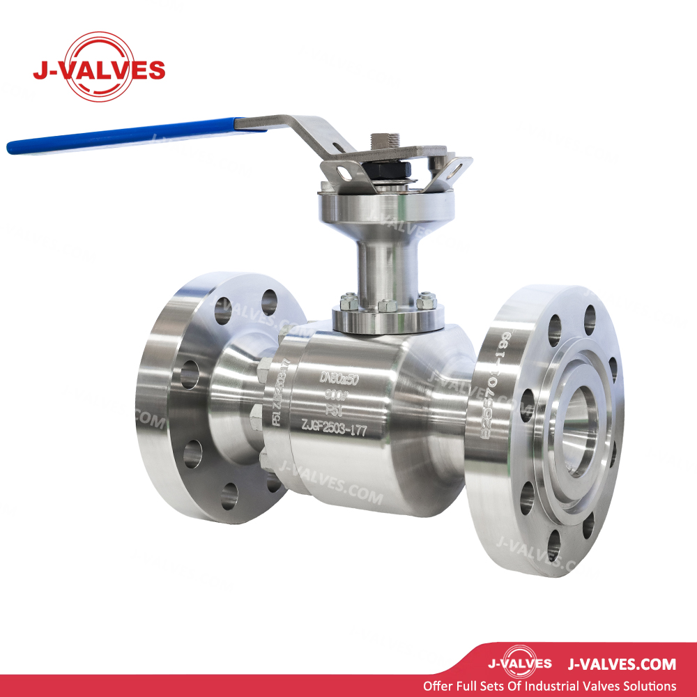 DN80x50 900LB F51 Two Piece Extended Stem Floating Ball Valve