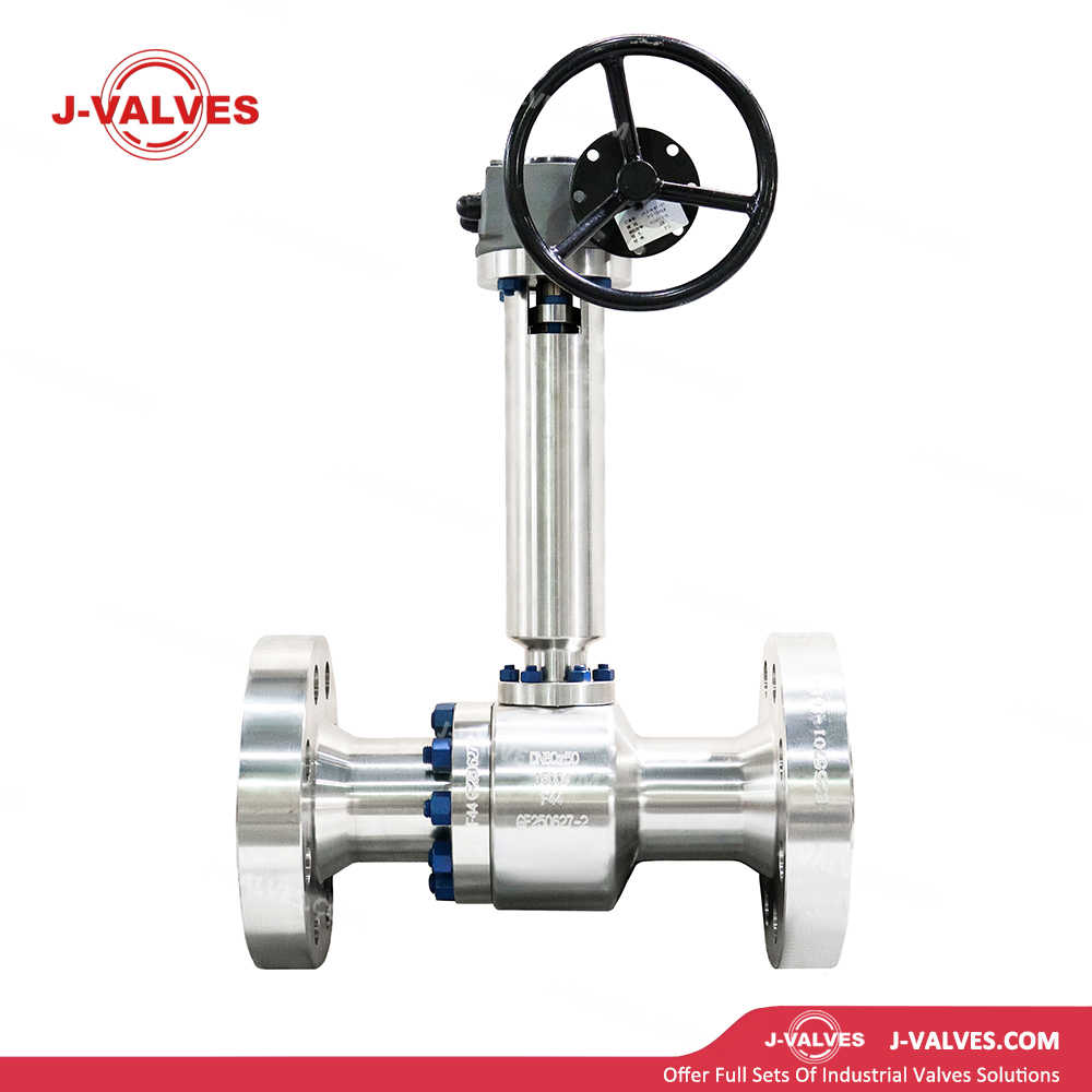 DN80x50 1500LB F44 Two Piece Extended Stem Floating Ball Valve
