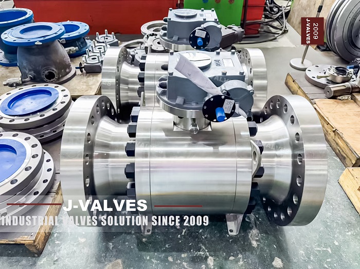AIP 6D trunnion ball valve