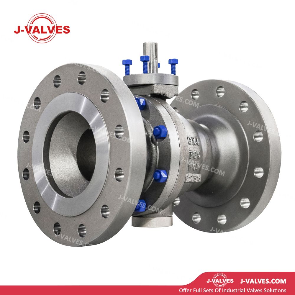6x4"300LB WCB Reduced Bore Trunnion Mounted Ball Valve