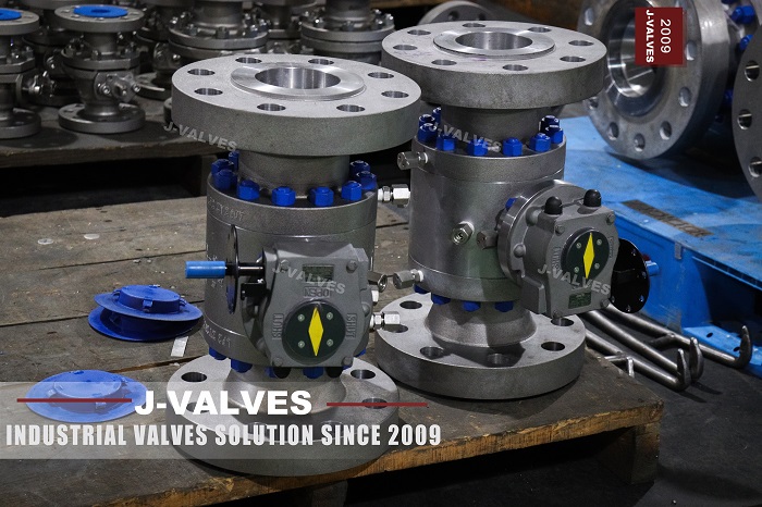 API 6D Trunnion Mounted Ball Valve