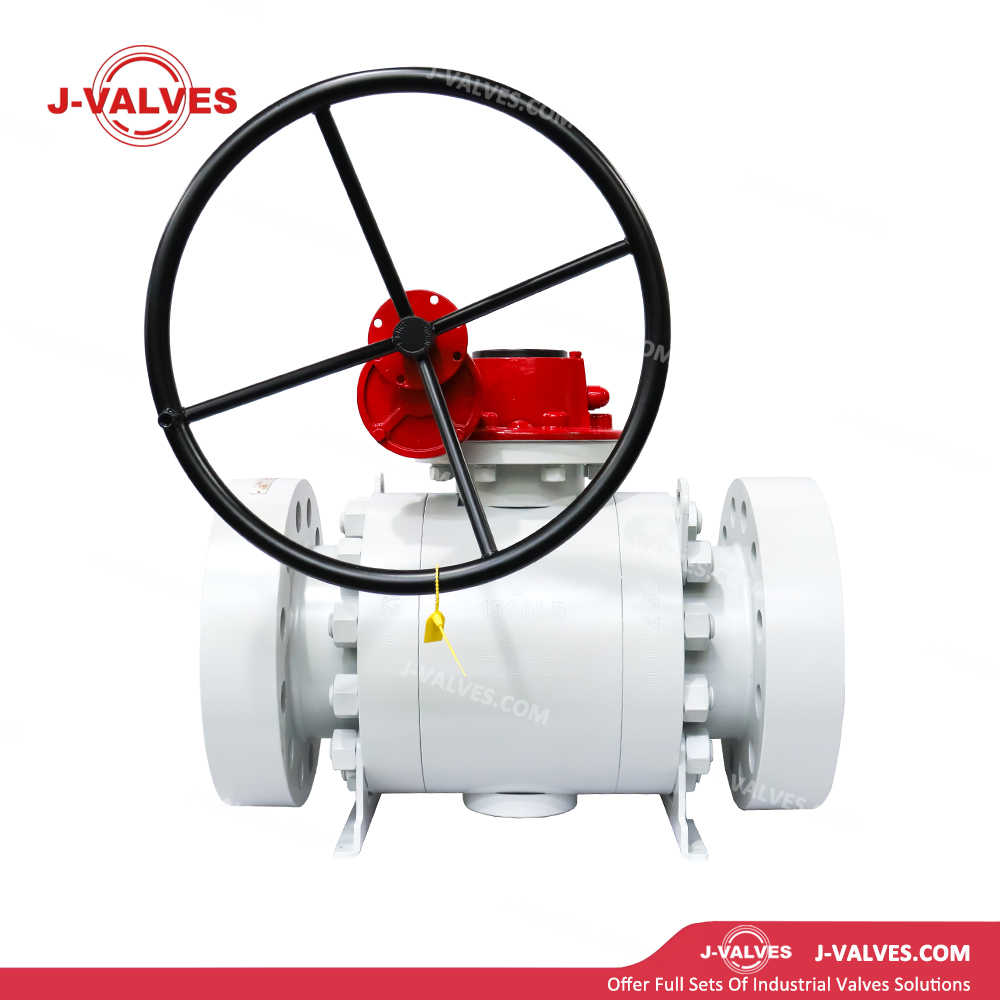 6"1500LB A105N Three Piece Trunnion Mounted Ball Valve