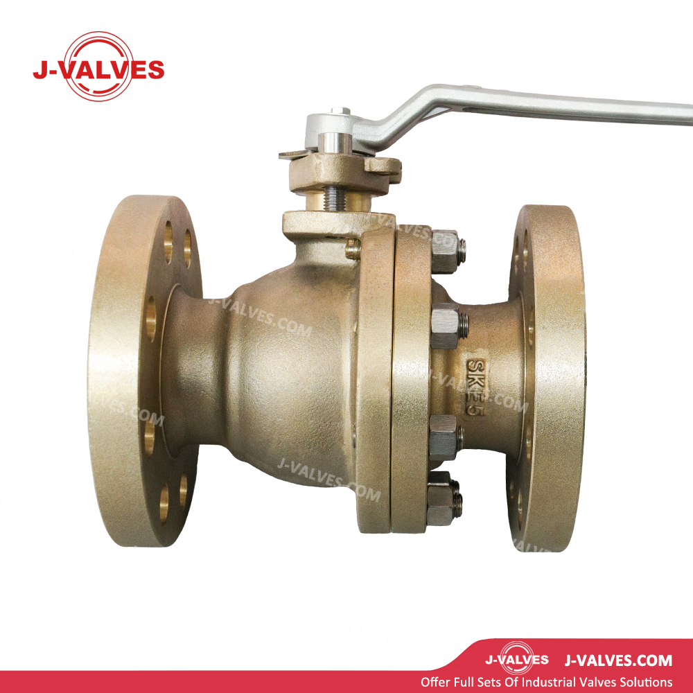 2.5"300LB C95800 Two Piece Floating Ball Valve