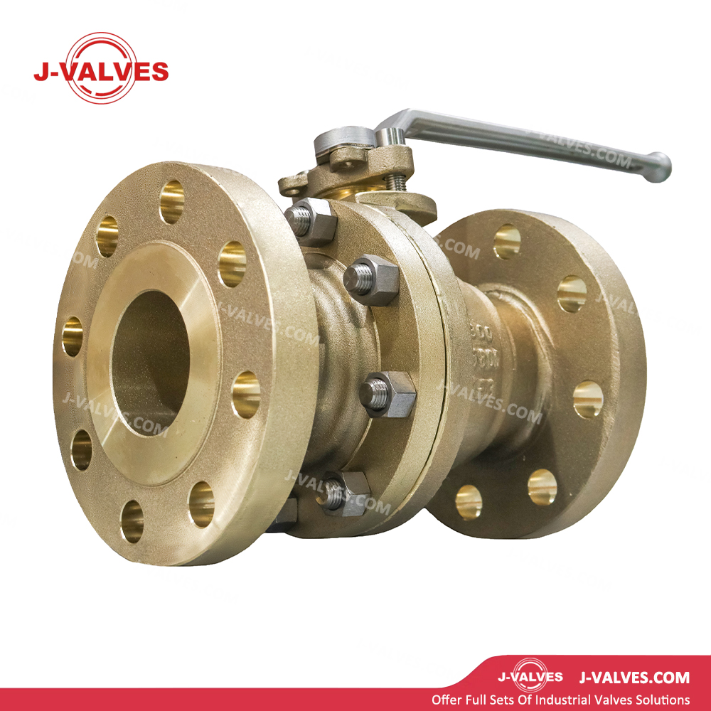 3"300LB C95800 Two Piece Floating Ball Valve