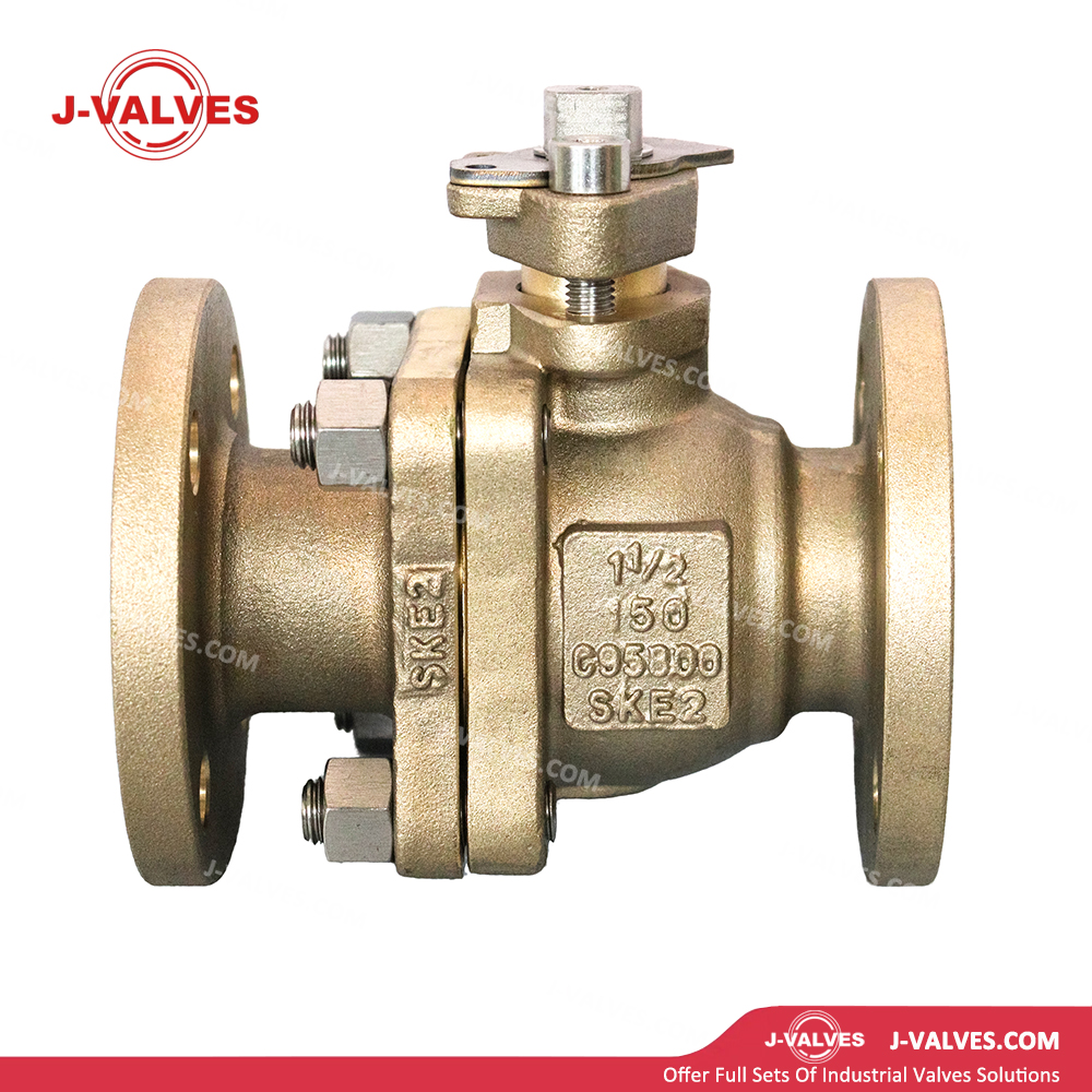 1.5"150LB C95800 Two Piece Floating Ball Valve