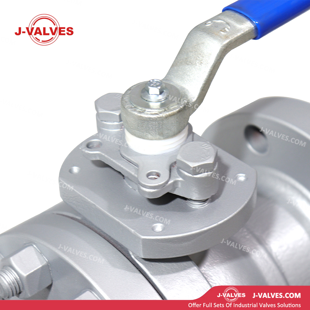 3"600LB WCB 2piece Floating Ball Valve