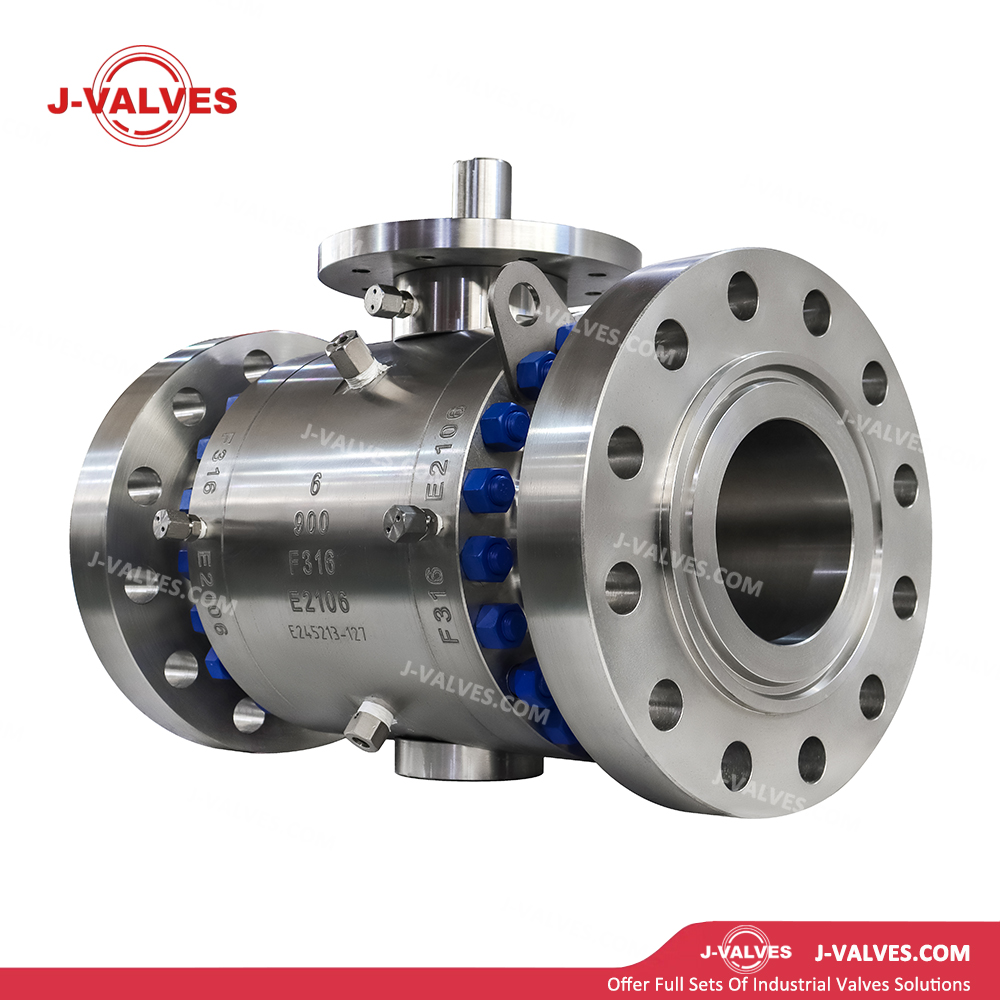 Stainless Steel Full Bore Trunnion Mounted Ball Valve