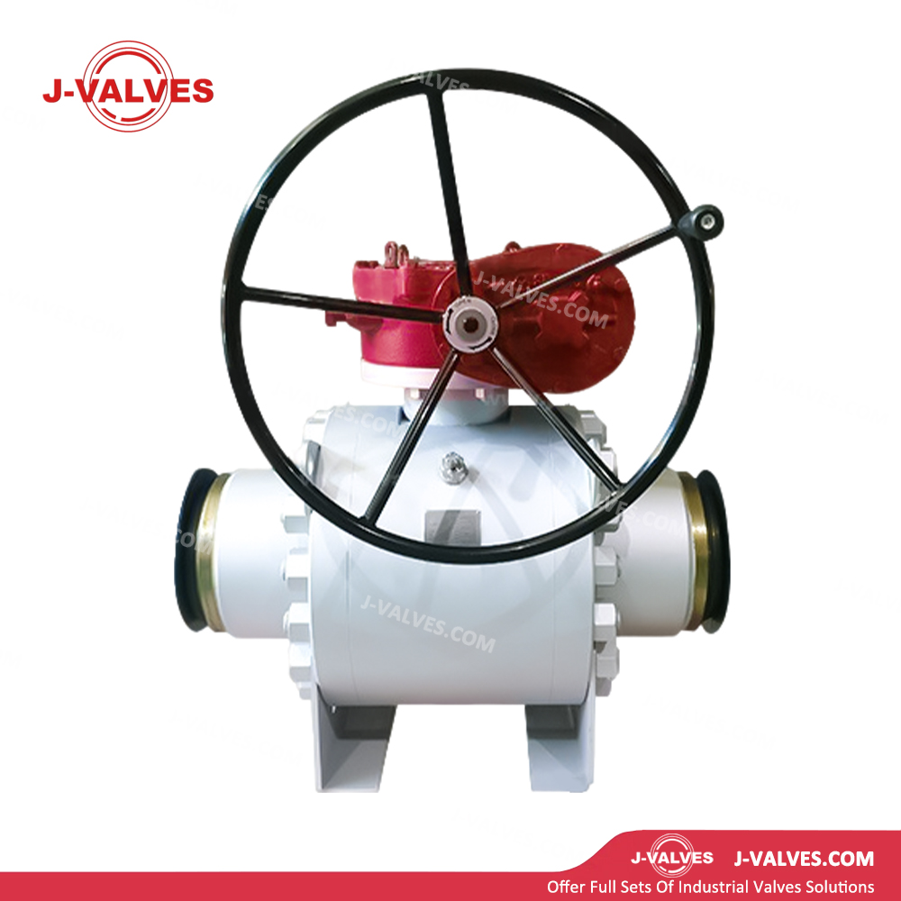 Three Piece Butt Welded Trunnion Mounted Ball Valve