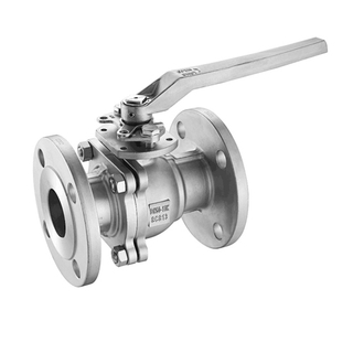 JIS10K/20K Flanged Stainless Steel CF8/CF8M Floating Ball Valve