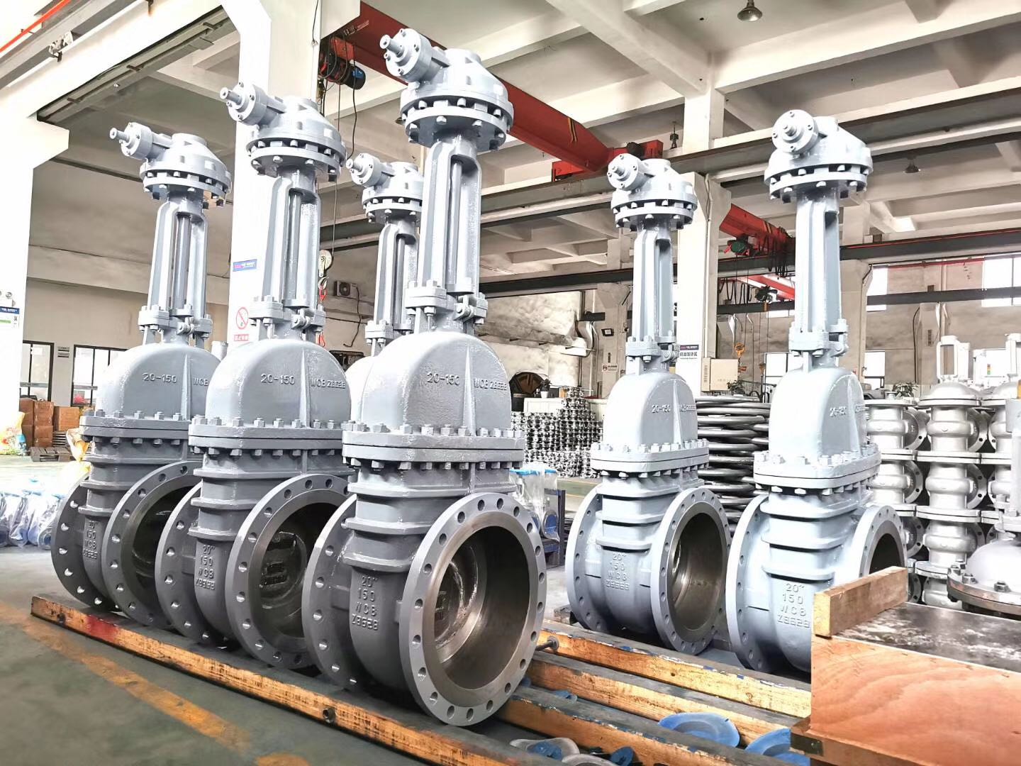 carbon steel flange gate valve-masoneilan valve