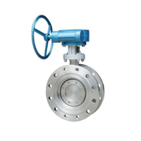 Stainless Steel Flange Triple Triple Eccentric Butterfly valve
