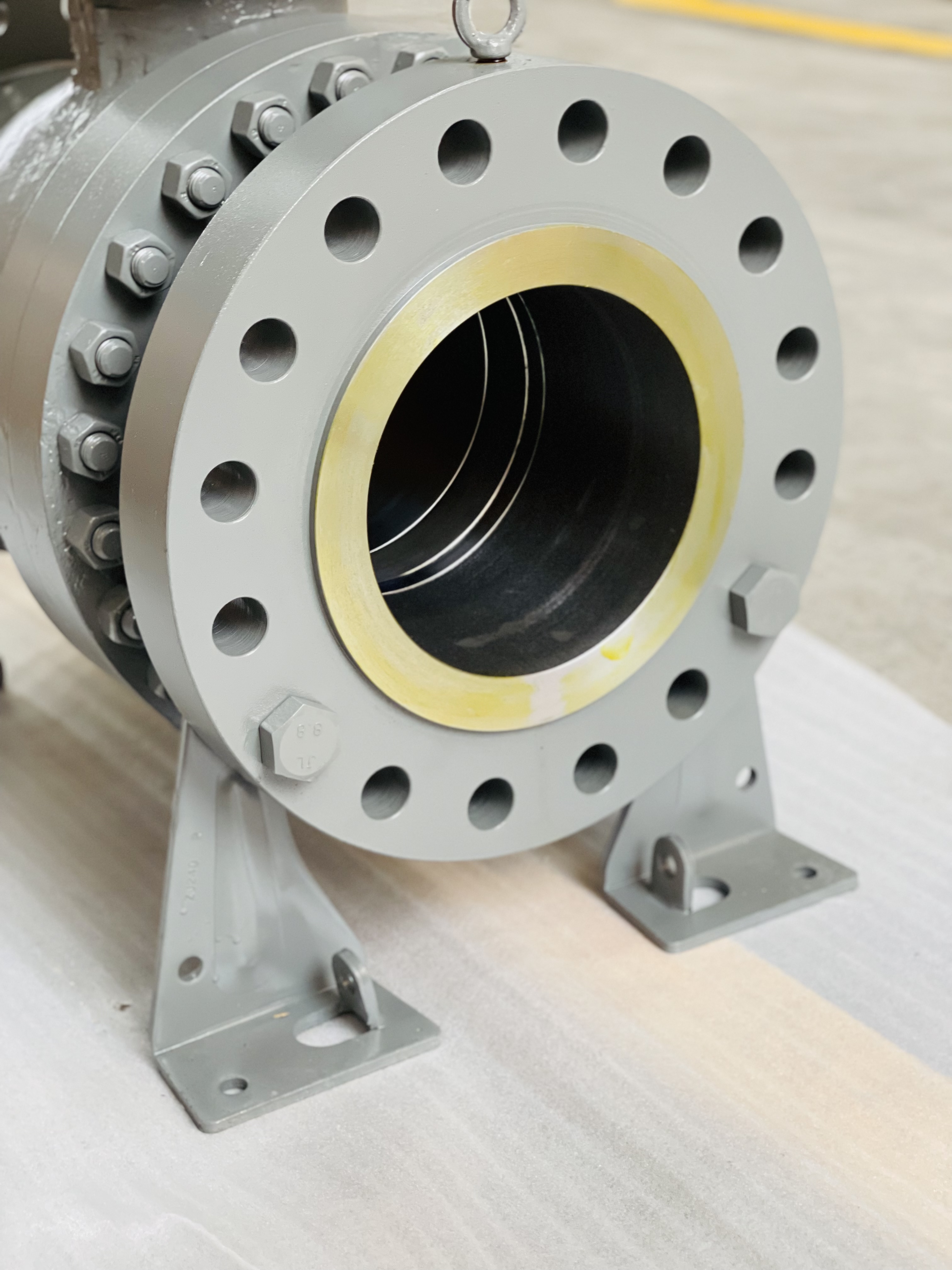 API6D Carbon Steel Trunnion Mounted Ball Valve 600LB 