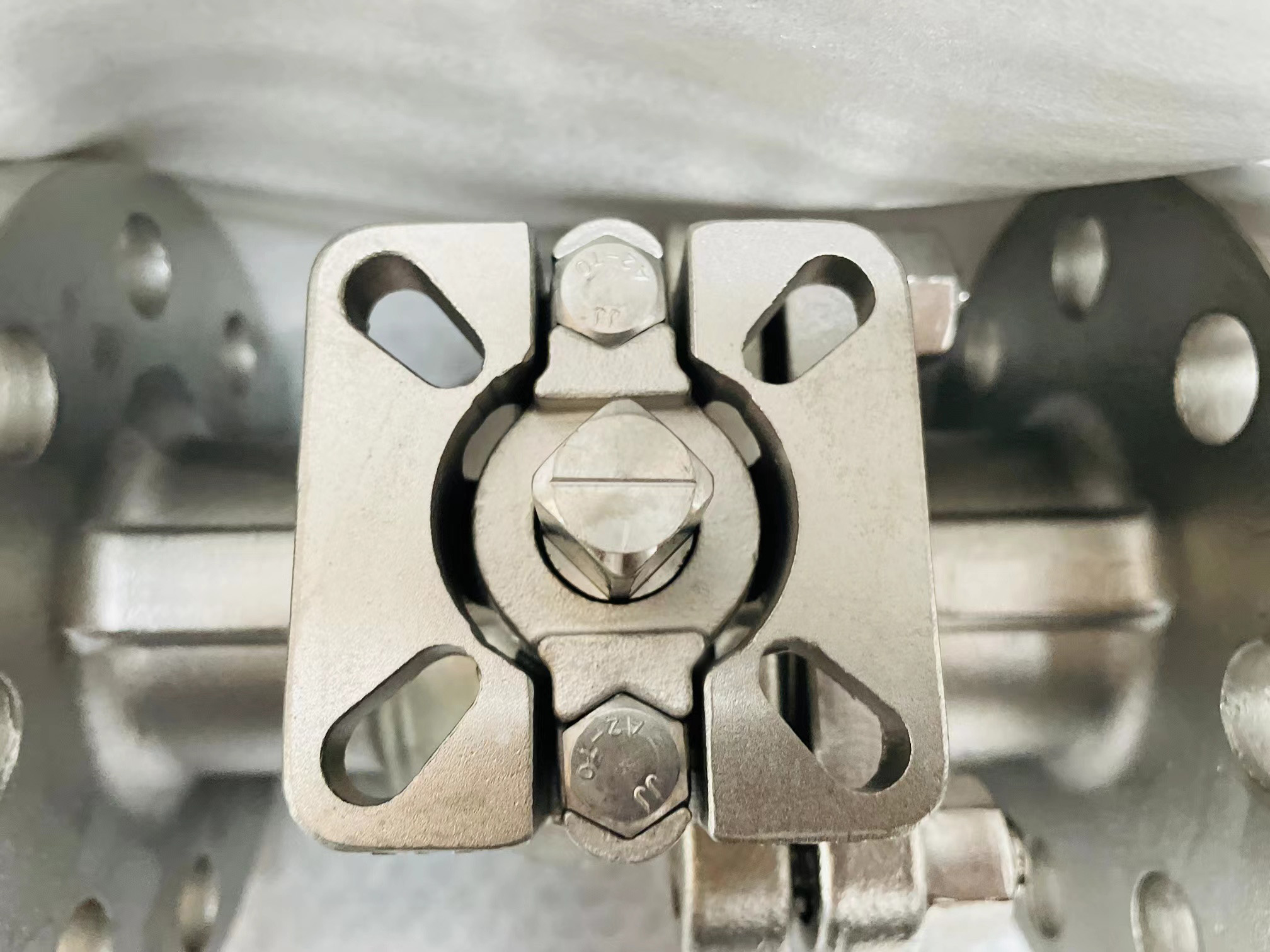 Q41F 300LB Stainless Steel Flange Ball Valve ISO5211 F05/07