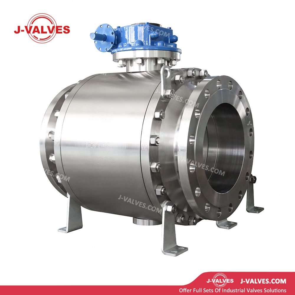 ANSI 150~2500LB Forged Steel 3PC Trunnion Mounted Flanged Ball Valve