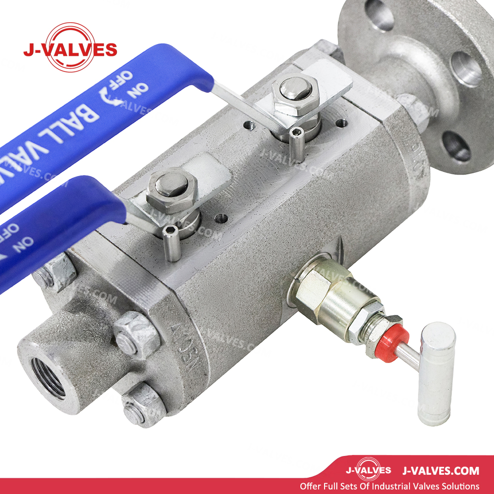 0.5x0.5"600LB A105N DBB BALL VALVES