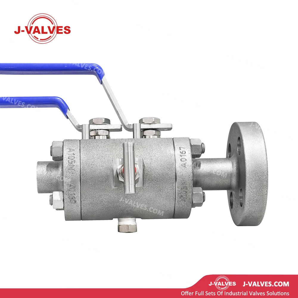 A105N 0.75x0.5"900LB DBB Ball Valve