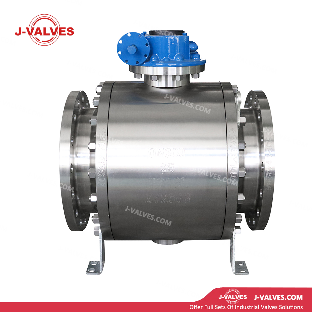 DN300 F316L Stainless Steel Trunnion Mounted Ball Valve