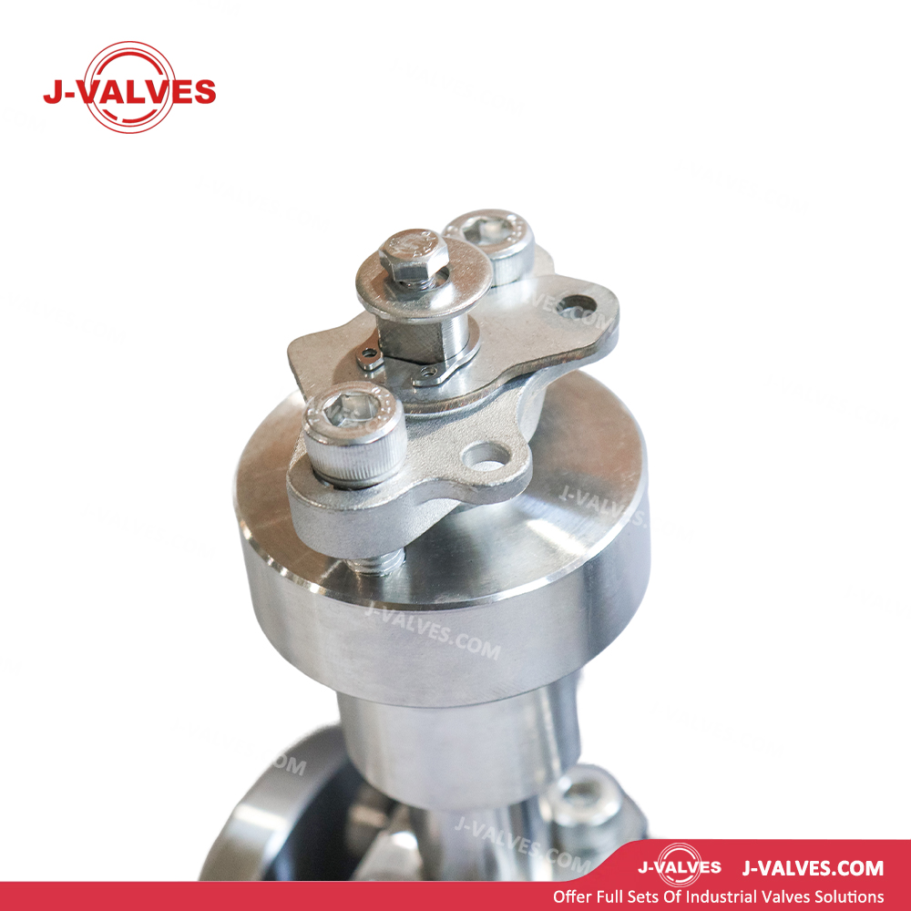 0.75x0.5"150LB Two Piece Stainless Steel Extended Stem Floating Ball Valve