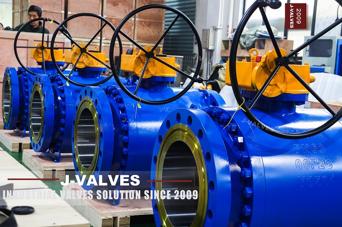 API 6D Low Alloy Steel Trunnion Mounted Ball Valve 1/2