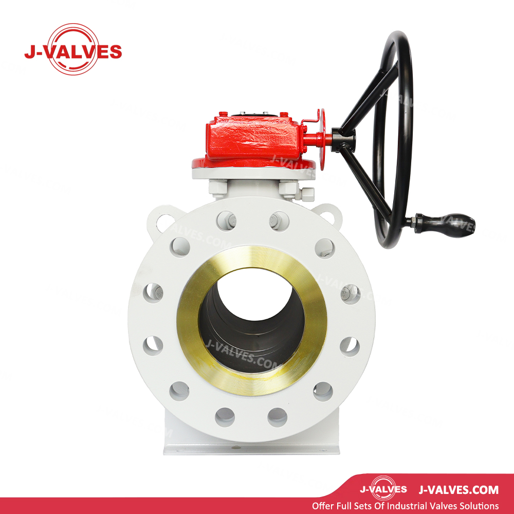 6"600LB A105 Trunnion Mounted Ball Valves of Turbine Head