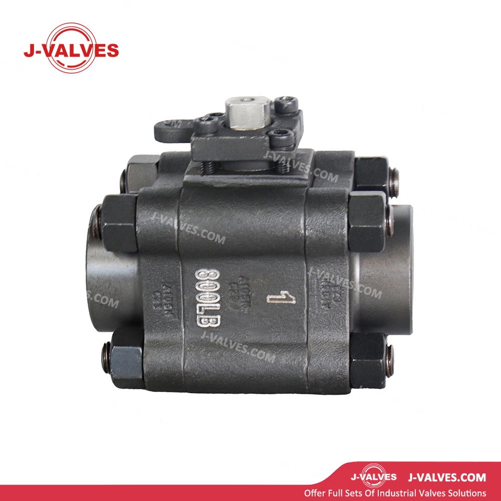 1"800lb A105N High Pressure Floating Ball Valve