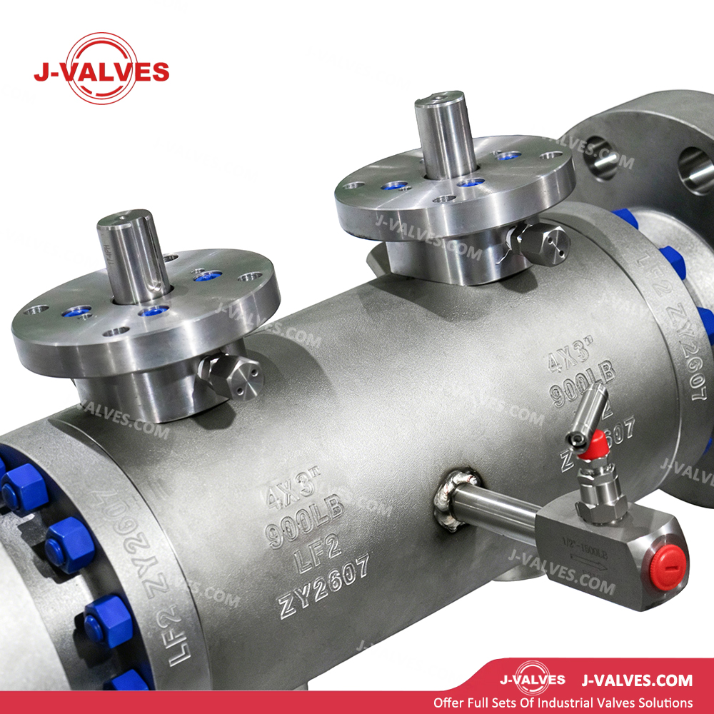 4x3"900LB LF2 DBB Ball Valve