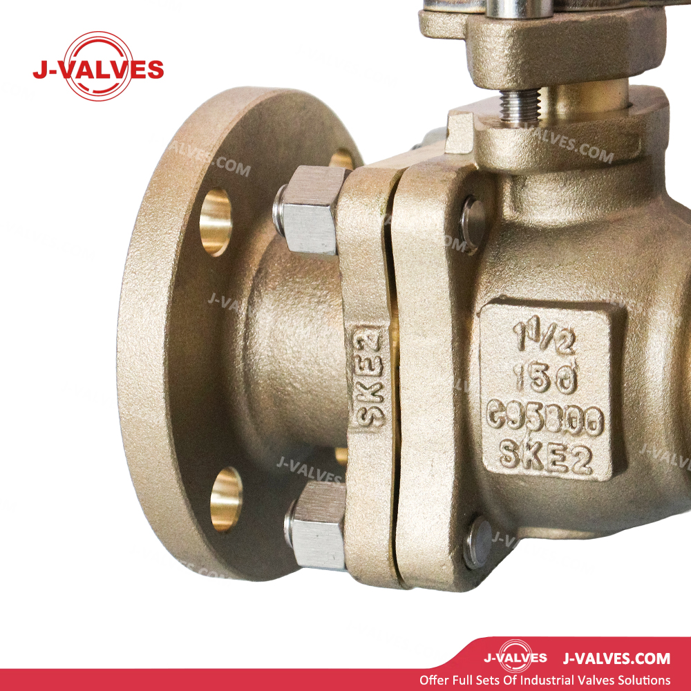 1.5"150LB C95800 Two Piece Floating Ball Valve