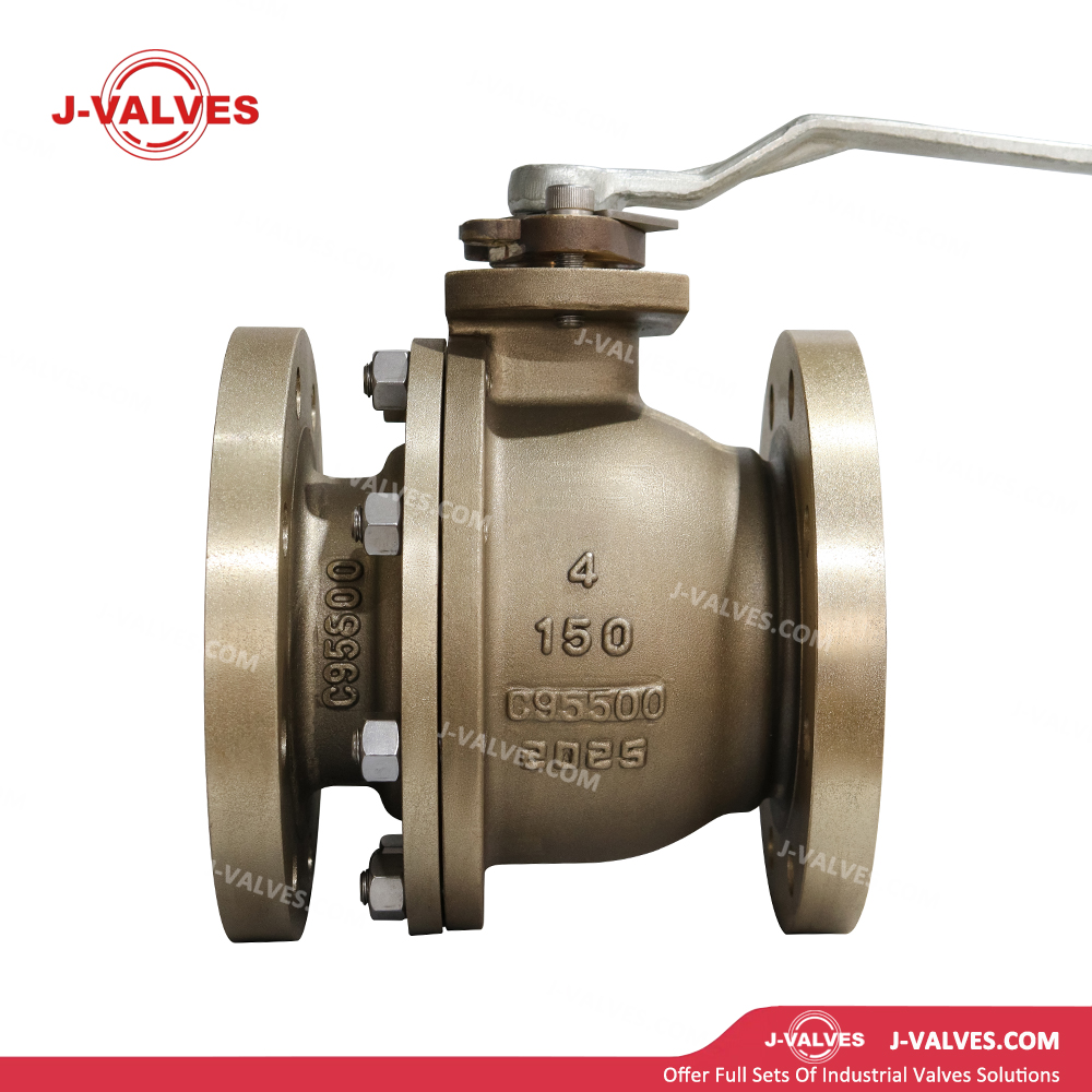 4"150LB C95500 Flanged Floating Ball Valve