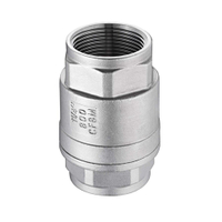 Stainless Steel Thread Spring Return Vertical Type Check Valve