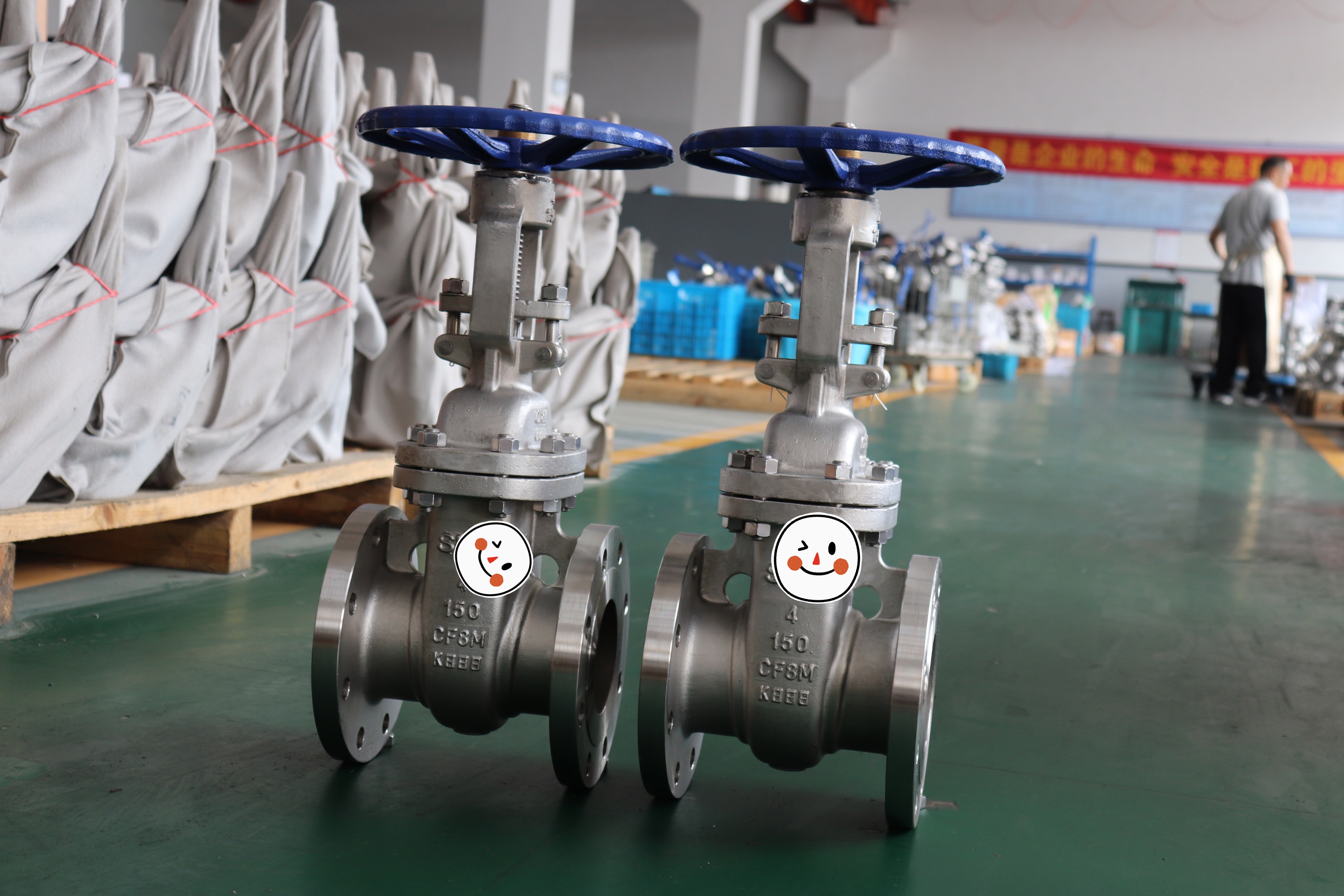 150LB flange stainless steel gate valve-masoneilan valve