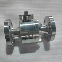 2PC API6D Flange Forged Steel Ball Valve 