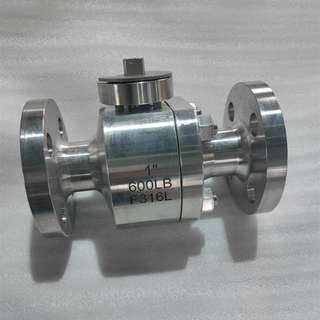 2PC API6D Flange Forged Steel Ball Valve 