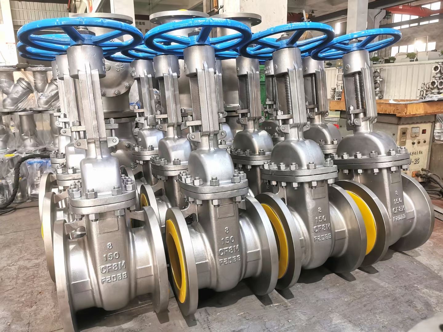 Stainless Steel CF8 CF8M ASME B16.5 Flange Ends Gate Valve