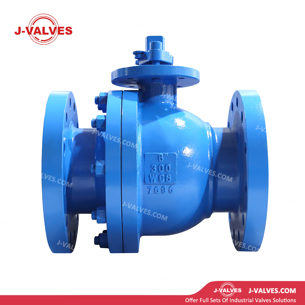 6” 300LB WCB Flanged Floating Ball Valve API 6D Pipeline Valve