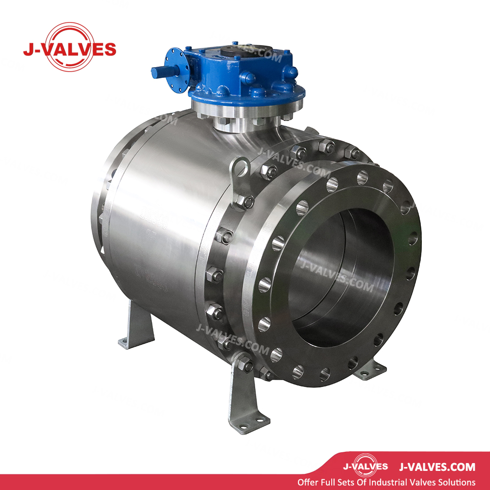 DN300 F316L Stainless Steel Trunnion Mounted Ball Valve