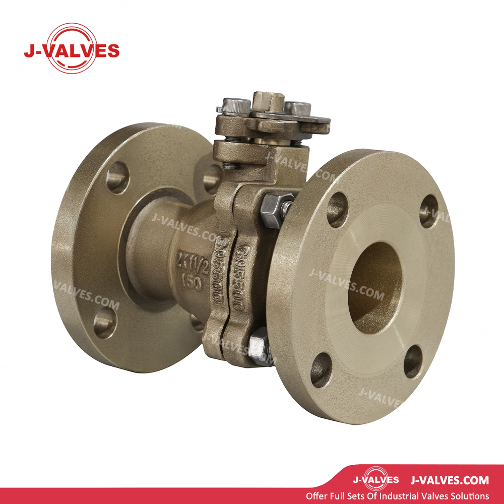 2x5.5" 150LB C95500 Floating Type Ball Valve for LNG Service
