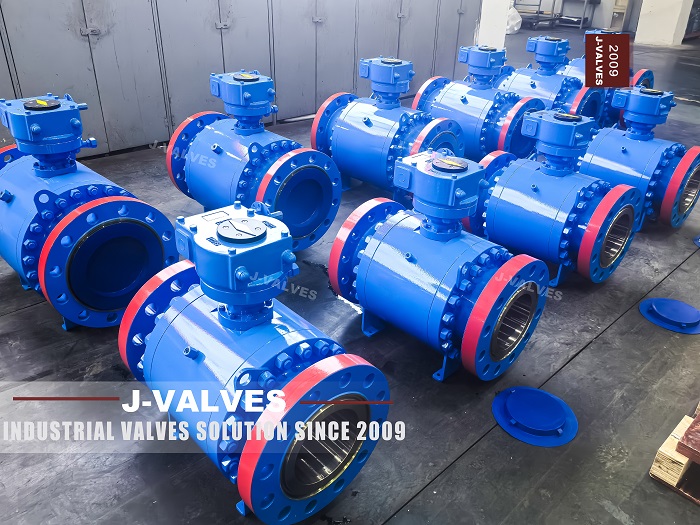 Marine Industry: Trunnion Mounted Ball Valves for Shipboard Piping