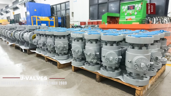 Factory 3PC Trunnion Ball Valves Show Professional Manufacturing Capability
