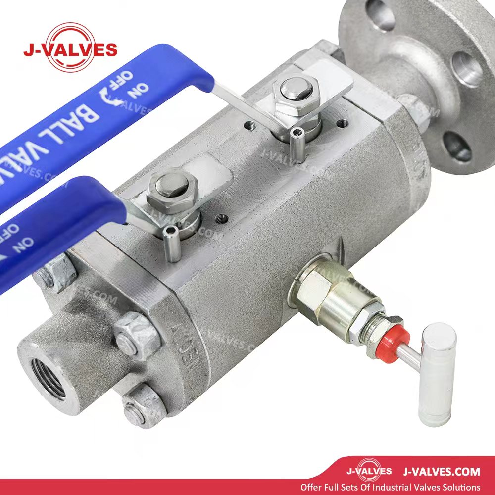 DBB Flanged x Threaded Floating Ball Valve