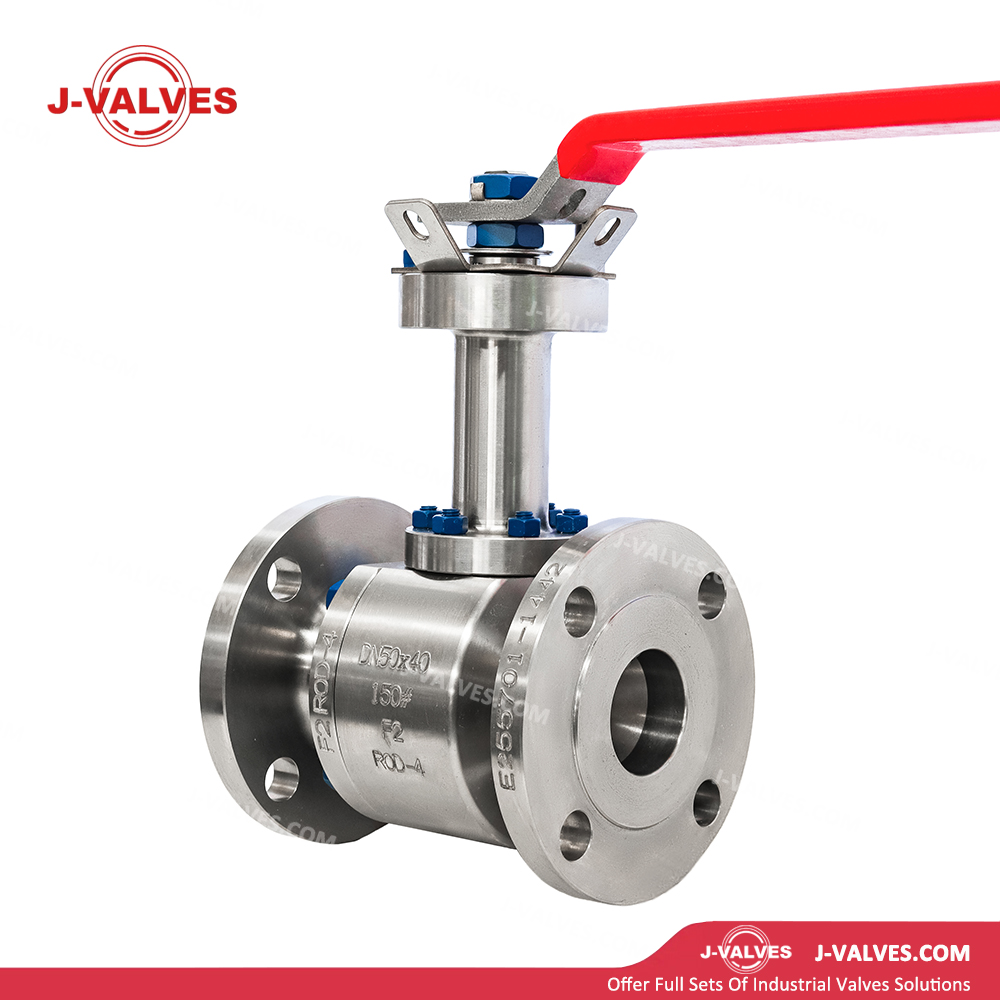 DN50x40 150LB F2 Two Piece Extended Stem Floating Ball Valve