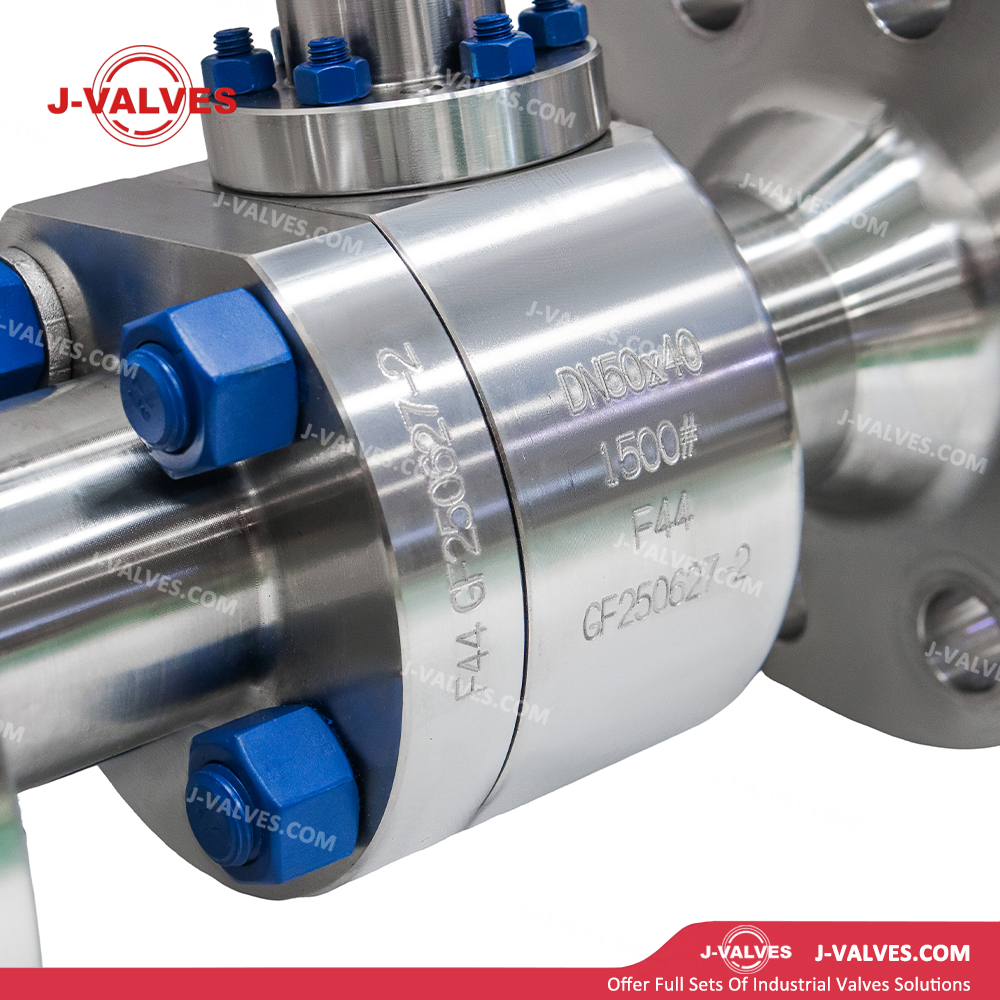 DN50x40 1500LB F44 Two Piece Extended Stem Floating Ball Valve
