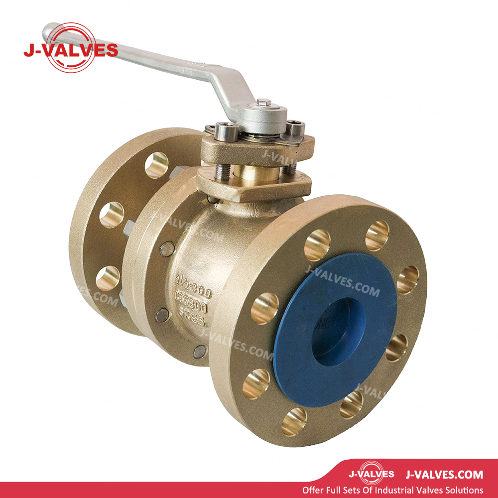 2.5"300LB C95800 Two Piece Floating Ball Valve