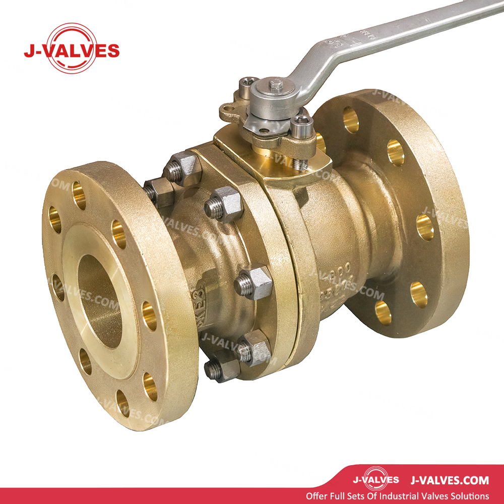 3"300LB C95800 Two Piece Floating Ball Valve
