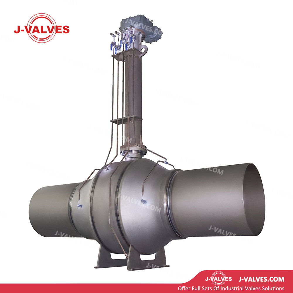 Trunnion Mounted Fully Welded Ball Valve Extended Stem