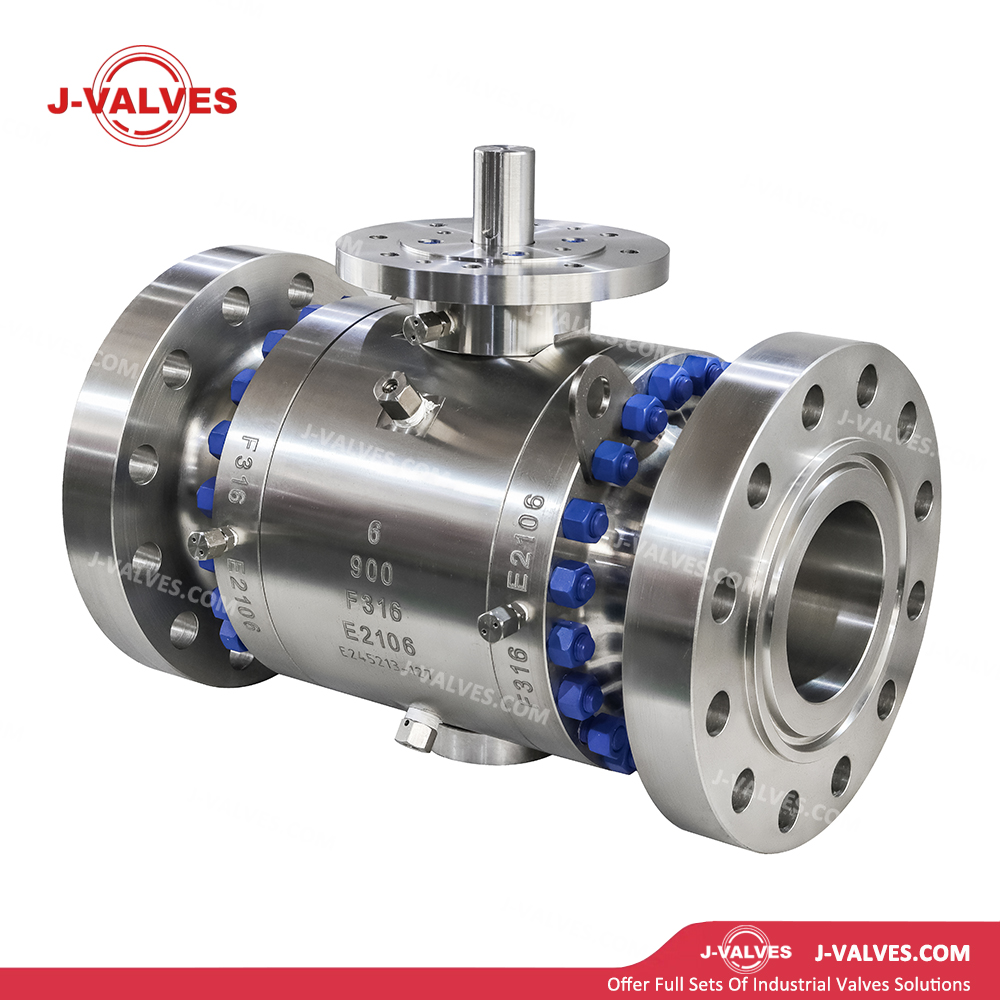Stainless Steel Full Bore Trunnion Mounted Ball Valve