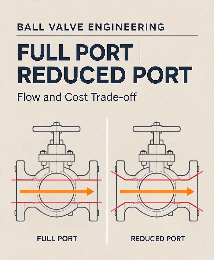 Full Port Vs Reduced Port Ball Valves: Flow And Cost Trade-off