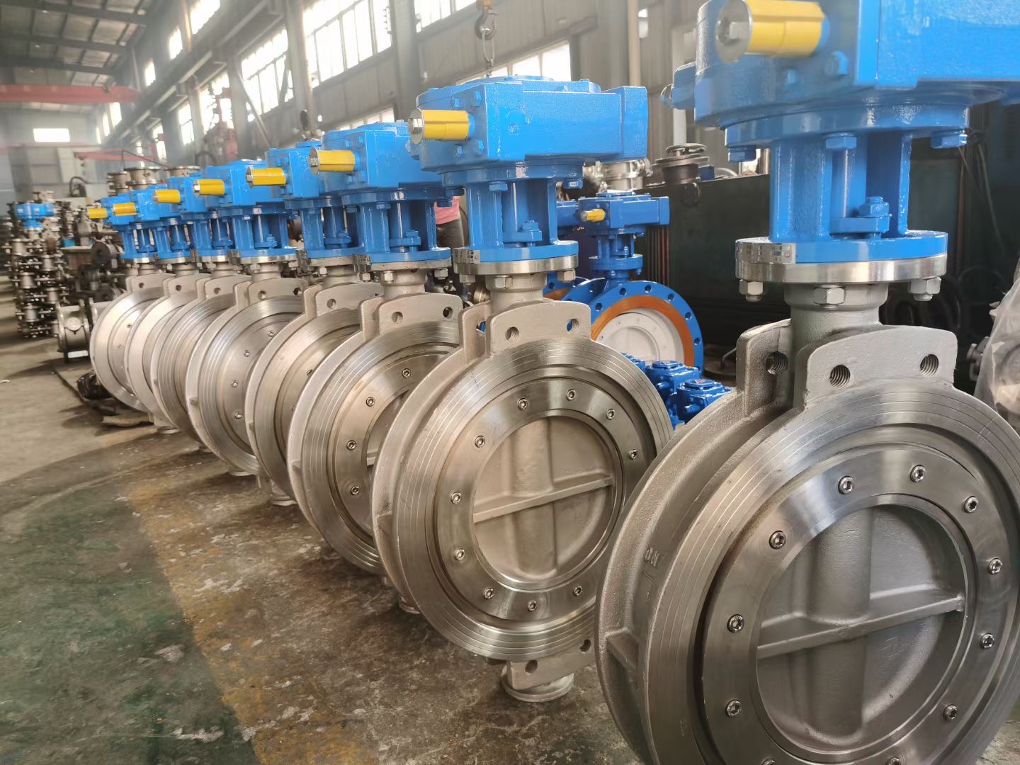 TRIPLE offset flange butterfly valve